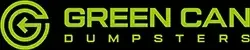 Green Can Dumpsters logo - Roll-off dumpster rentals in Litchfield Park, AZ